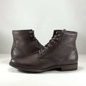 Frye Tyler Leather Lace Up Boot NWOT